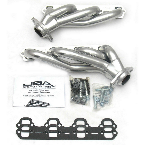 1 5/8 Shorty Silver ceramic coated Stainless steel